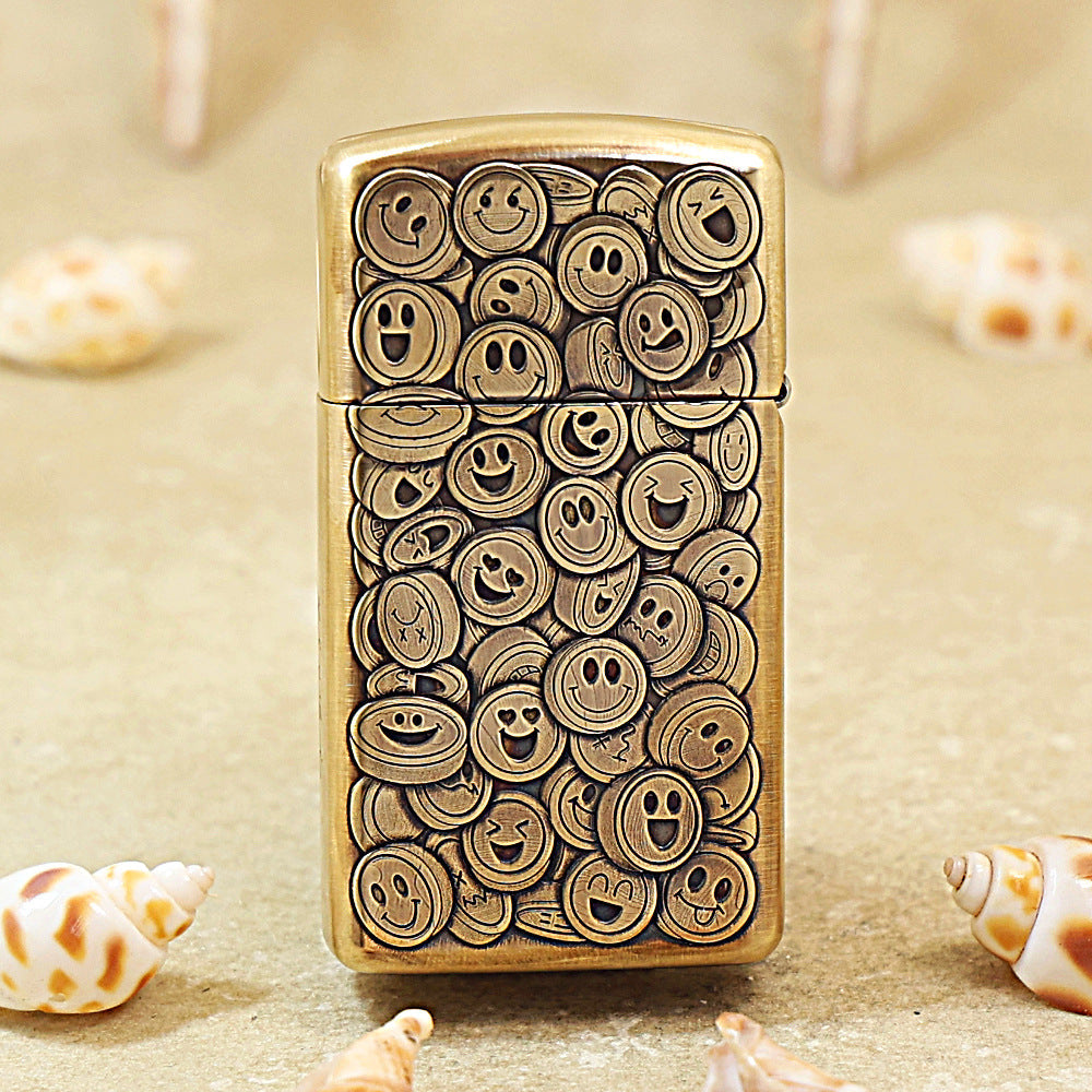 Zippo Exquisite 3D Carved Sunflower Design DS346