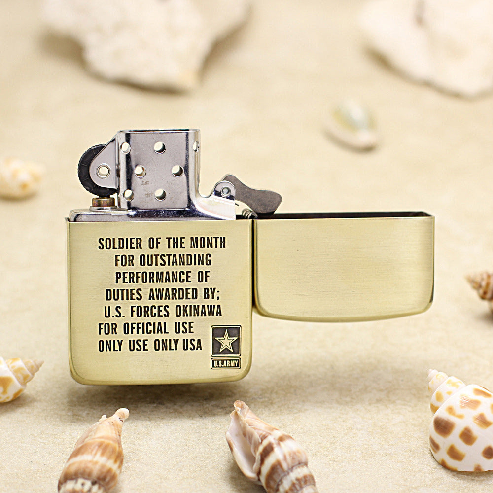 Zippo US Great Seal & Army Relief Engraving DS412