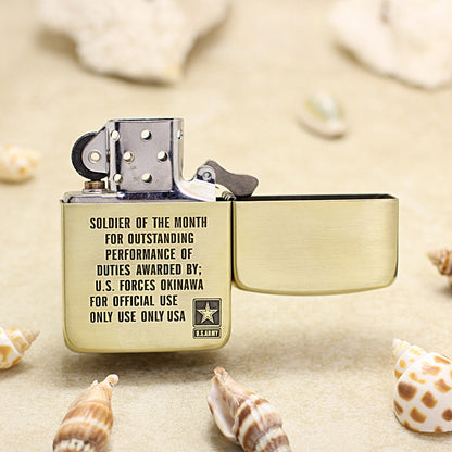Zippo US Great Seal & Army Relief Engraving DS412