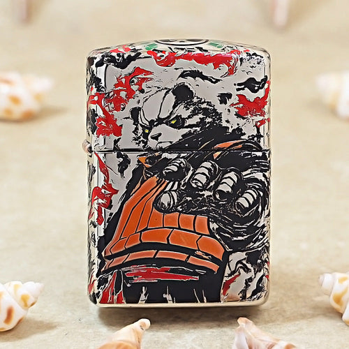 Zippo Wudou Panda 3D Engraved Motif 162-DS481