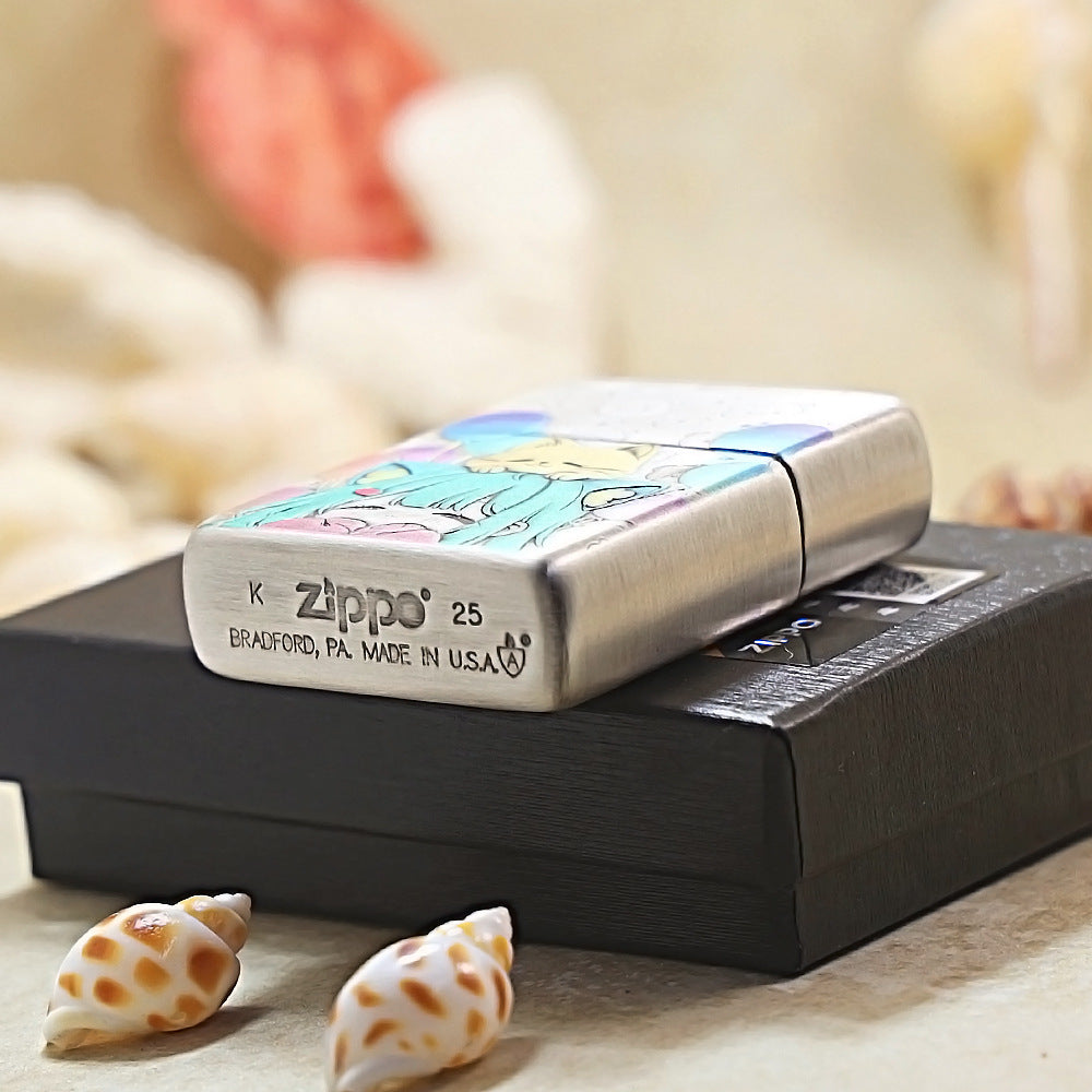 Zippo Miku Sleepy Cat 162-DS232