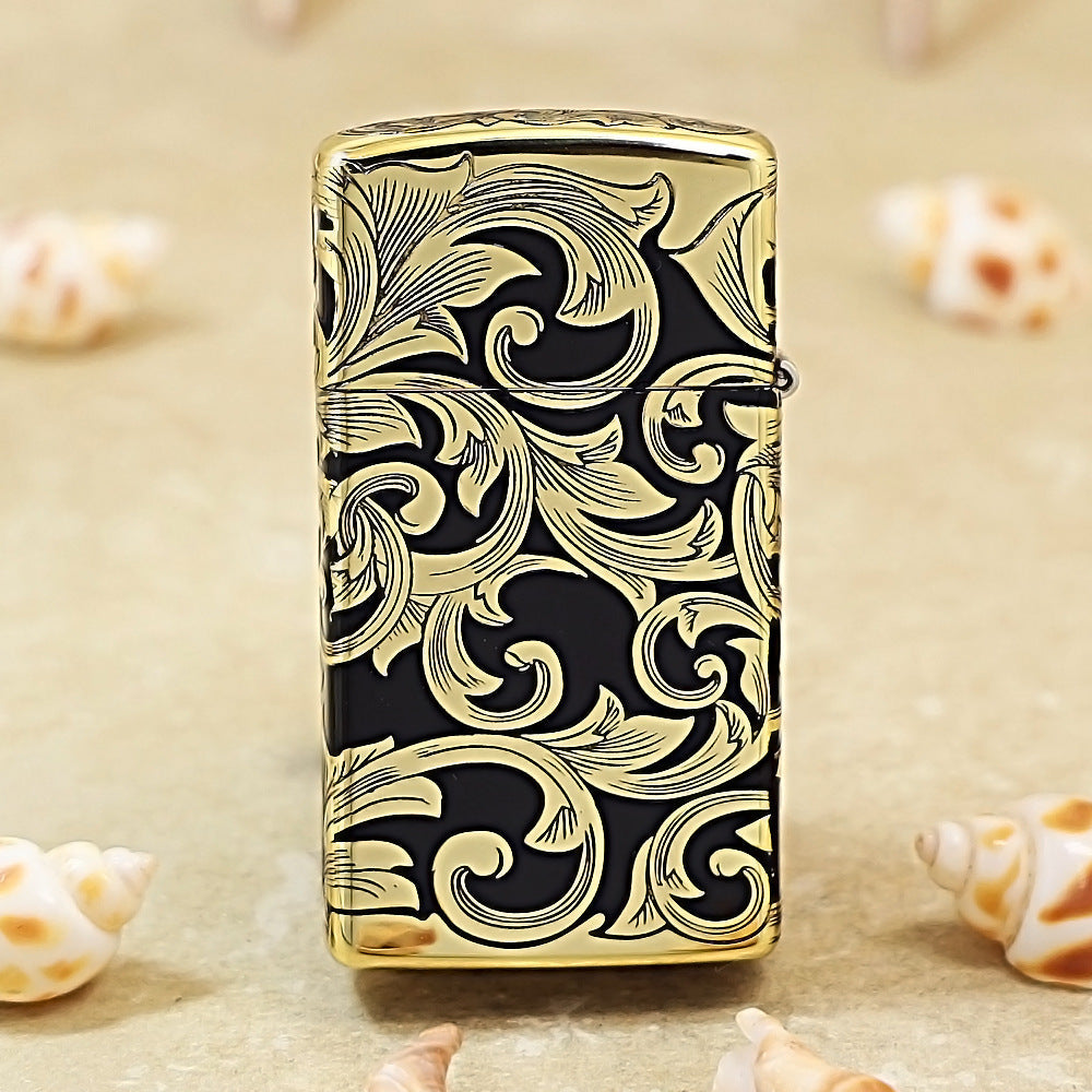 Zippo 1607 Black Ice Arabesque DS211