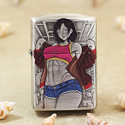 Zippo Female Biker Design 162-DS227