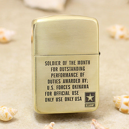 Zippo US Great Seal & Army Relief Engraving DS412