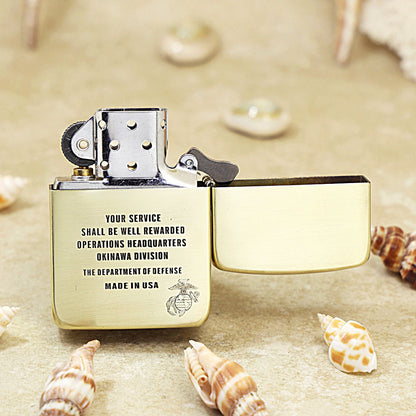 Zippo Replica Emblem U.S. Marine Corps 168-DS411