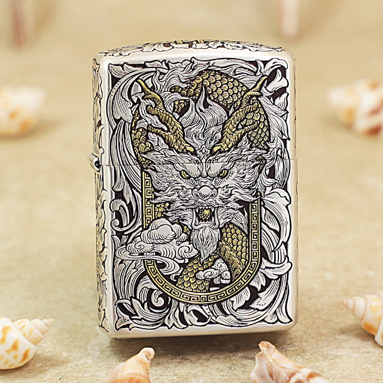 Zippo Dual-Tone Cloud Dragon DS188