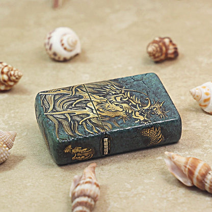 Zippo Armor Canglong Chushan Relief 205-DS349