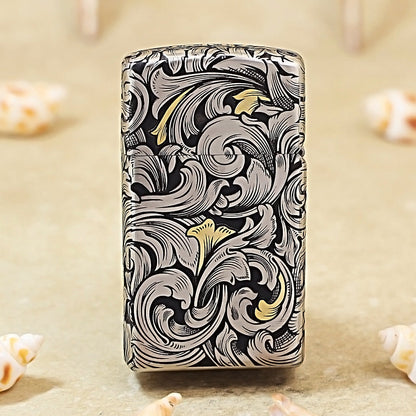 Zippo Slim Steel Outer Shell 'Tang Grass' DS317