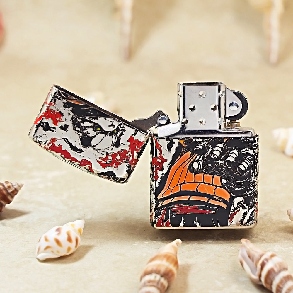 Zippo Wudou Panda 3D Engraved Motif 162-DS481