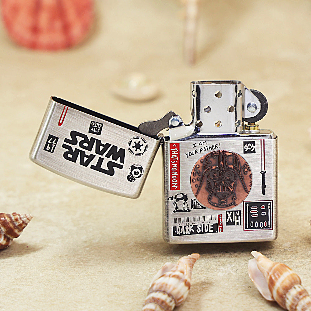Zippo Smoked Silver Star Wars 205-DS208