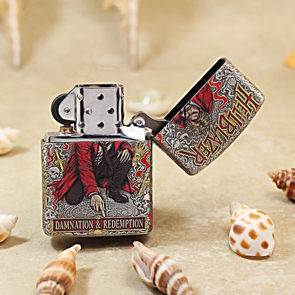 Zippo Constantine  Armor Brass Lighter 162-DS288