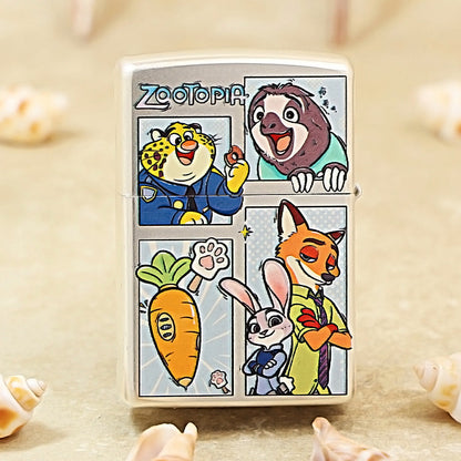 Zippo Finely Crafted Zootopia Color Painted Artwork 205-DS477
