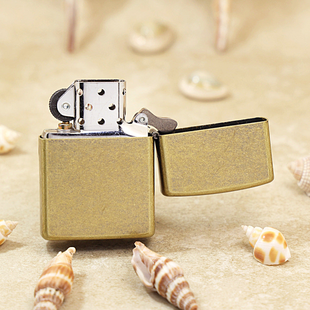 Zippo Antique Brass Fingerprint Code DS80