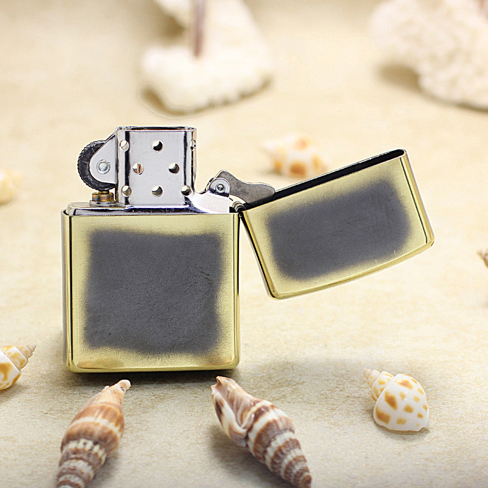 Zippo Antique Brass Four Symbols Amulet - DS155