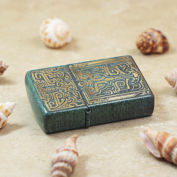 Zippo Antique Bronze 'Dragon Totem' - DS137