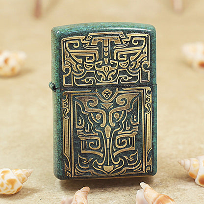 Zippo Antique Bronze 'Dragon Totem' - DS137