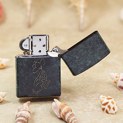 Zippo Antique Bronze 'Zen Buddhist Totems' - DS141