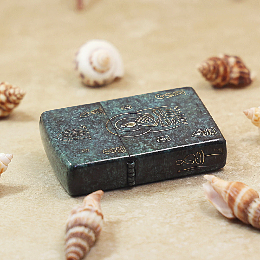 Zippo Antique Bronze 'Zen Buddhist Totems' - DS141