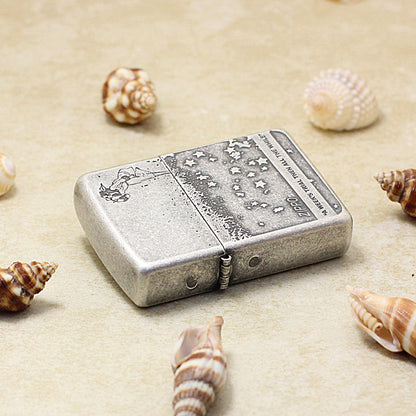 Zippo Antique Silver Lady in the Wind - DS154