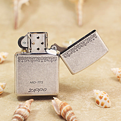 Zippo Antique Silver Nezha 205-DS98