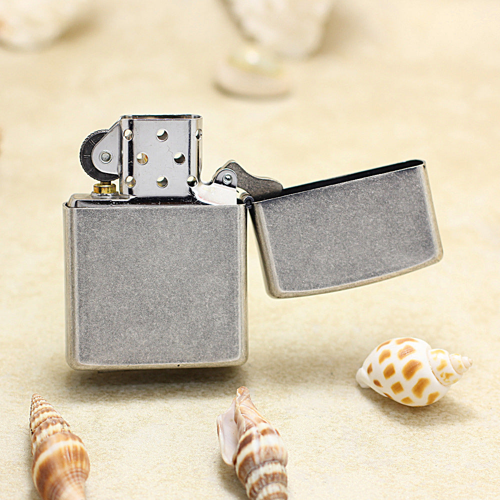 Zippo Antique Silver USS Missouri Battleship 205-DS94