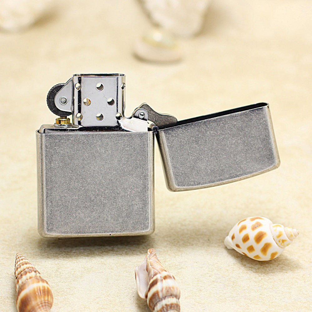 Zippo Antique Silver 'Windy Girl - Fan Test' Figure Series - DS148