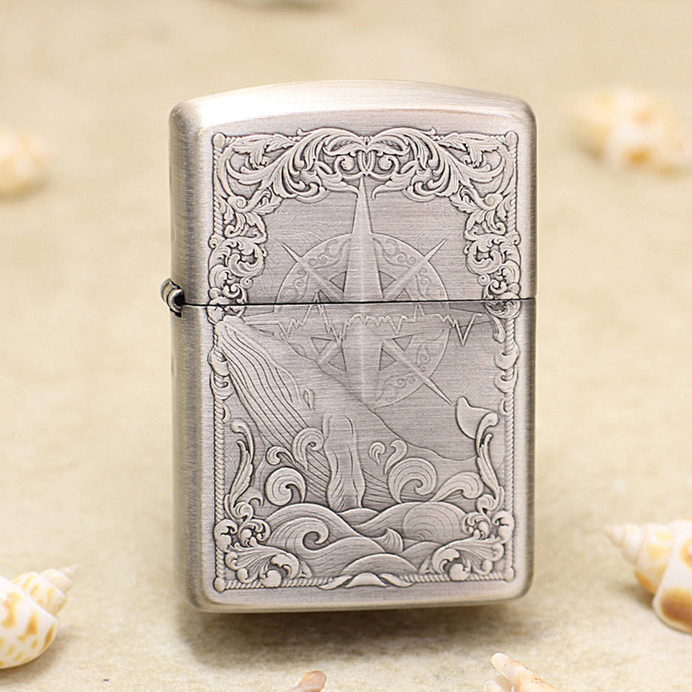 Zippo Armor 52Hz Whale 162-DS79