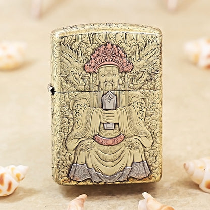 Zippo Armor Antique Brass 'Dragon Emperor Fifth Lord' - CC41