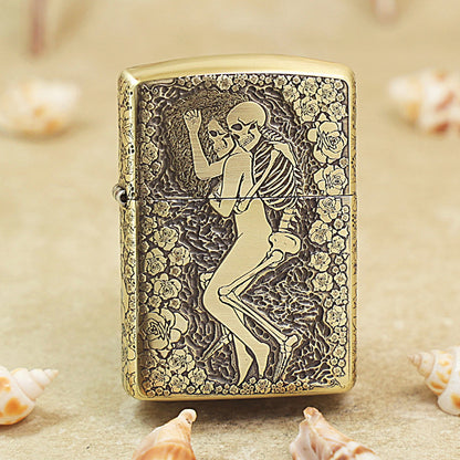 Zippo Armor Antique Brass 'Eternal Embrace' - CC23