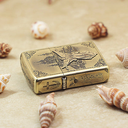 Zippo Armor Antique Brass 'Guardian Angel' - CC08
