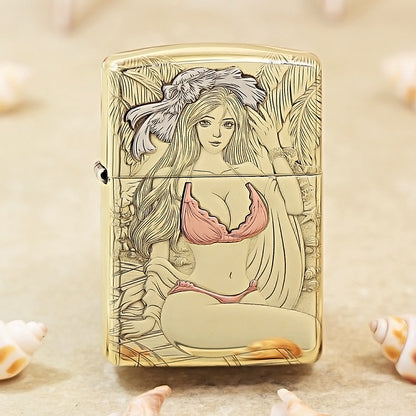 Zippo Armor High Polish Brass Beach Beauty - CC47