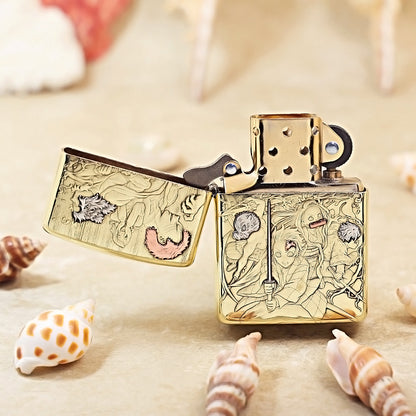 Zippo Armor High Polish Brass 'Demon Slayer Corps' - CC42