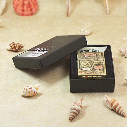 Zippo Armor High Polish Brass 'Doraemon & Nobita' - CC26