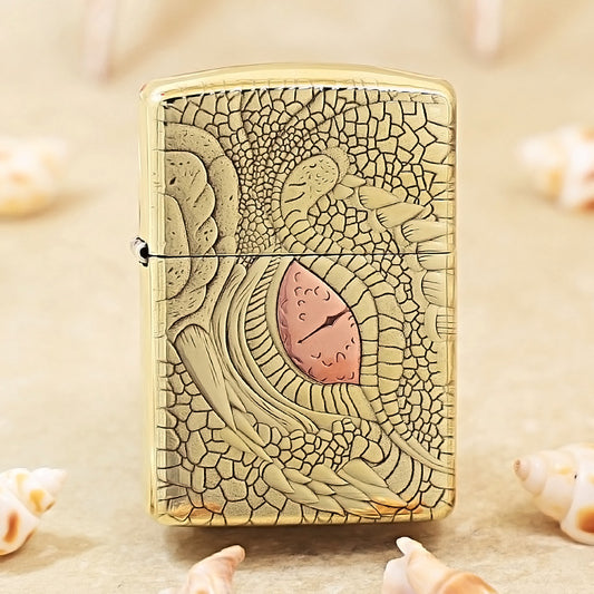 Zippo Armor High Polish Brass 'Dragon Eye' - CC43