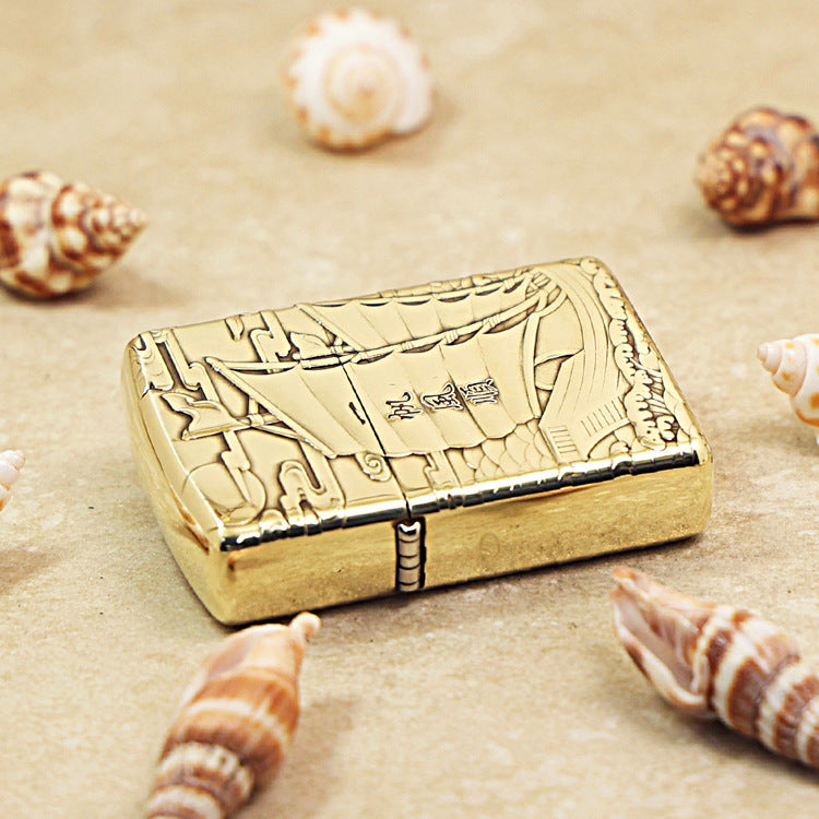 Zippo Armor High Polish Brass Smooth Sailing - CC70