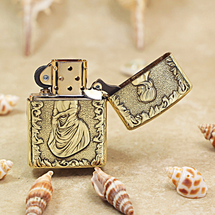 Zippo Armor High Polish Brass Tropical Beauty - CC72