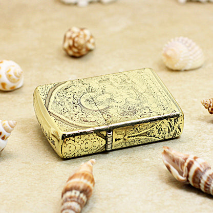 Zippo Armor High Polish Brass 'White Tara Bodhisattva' - CC39