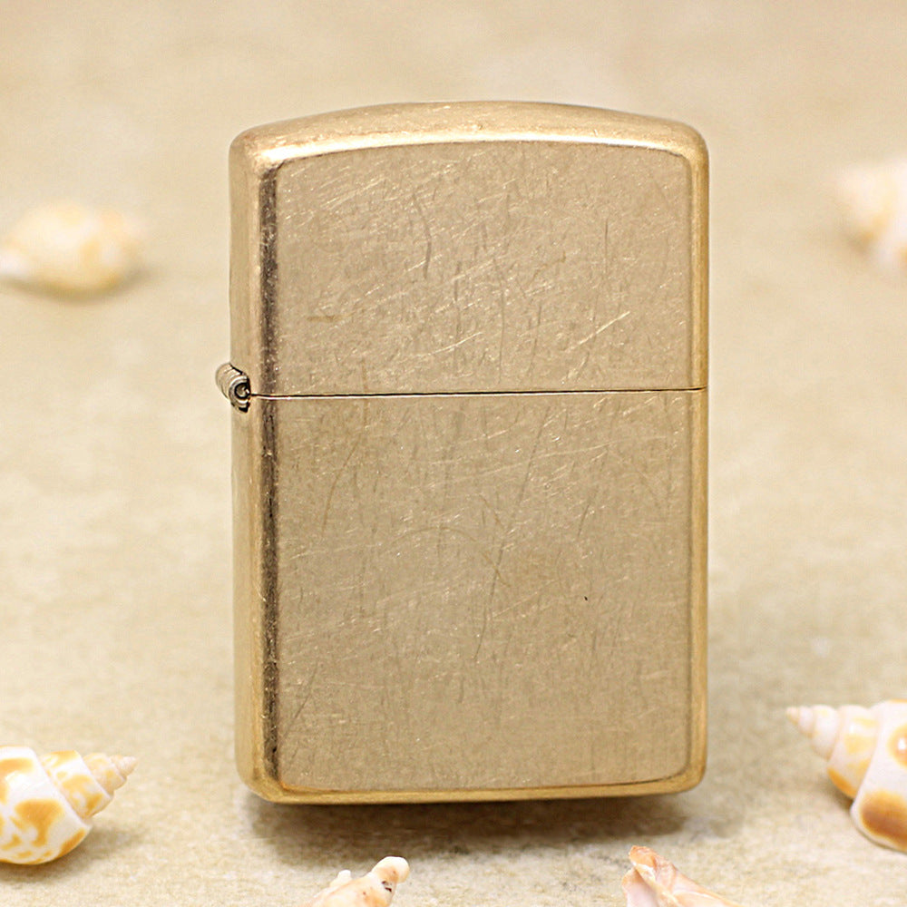 Zippo Armor Tumbled Brass Worn Finish - CC05
