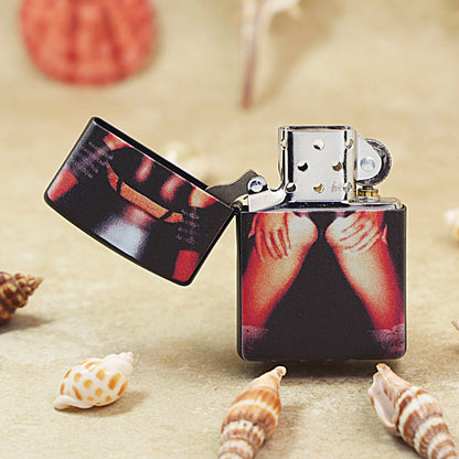 Zippo Black Matte 'Black Temptation' Color Print - DS135