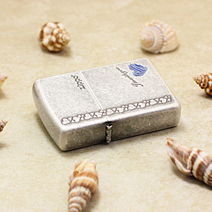 Zippo Blue Heart 'I'm With You' - KR05