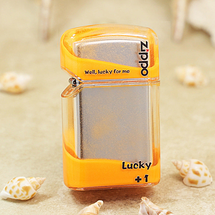 Zippo Clear Liquid-Fill Case Luminous Effect Slim - CM49