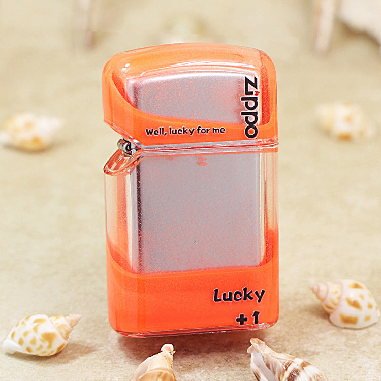 Zippo Clear Liquid-Fill Case Luminous Effect Slim - CM49