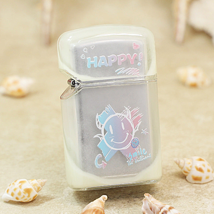 Zippo Clear Liquid-Fill Case Luminous Effect Slim - CM49