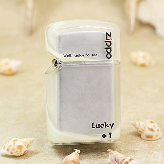 Zippo Clear Liquid-Fill Case Luminous Effect Slim - CM49