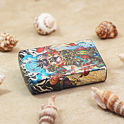 Zippo Color Printed Fierce Demon Queller Warrior - CS07