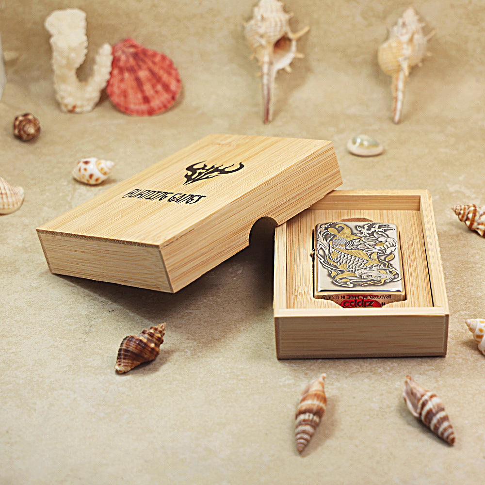 Zippo Dual-Tone 'Koi Fish' 162-DS65