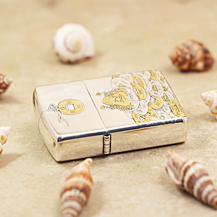 Zippo Dual-Tone 'Zhong Kui' Guardian of Wealth Edition 162-DS63