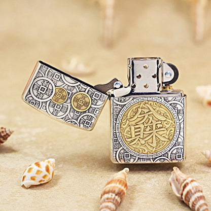 Zippo 'Eight Treasures' Deep Carve - DS104