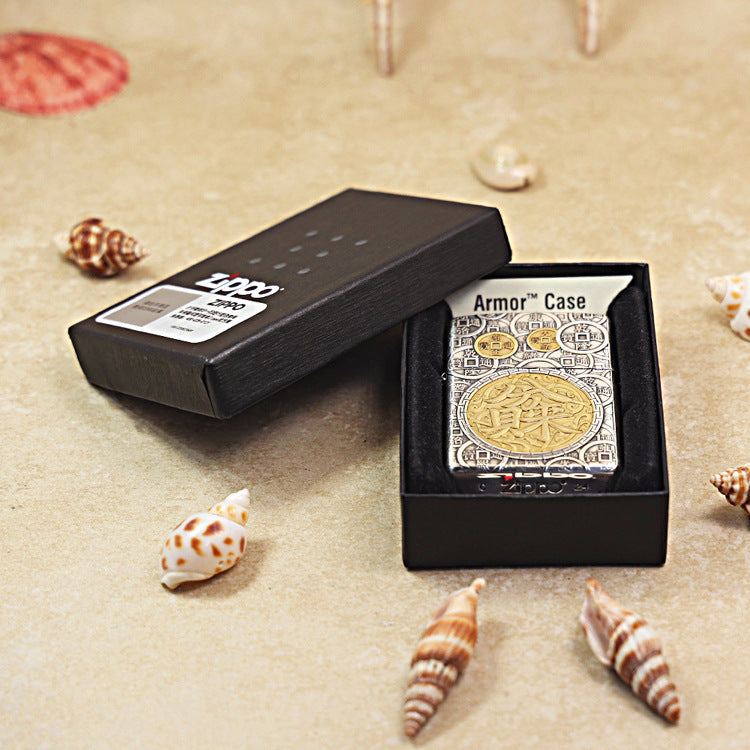 Zippo 'Eight Treasures' Deep Carve - DS104