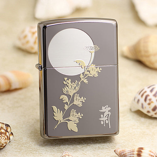 Zippo Four Gentlemen Chrysanthemum - KR16